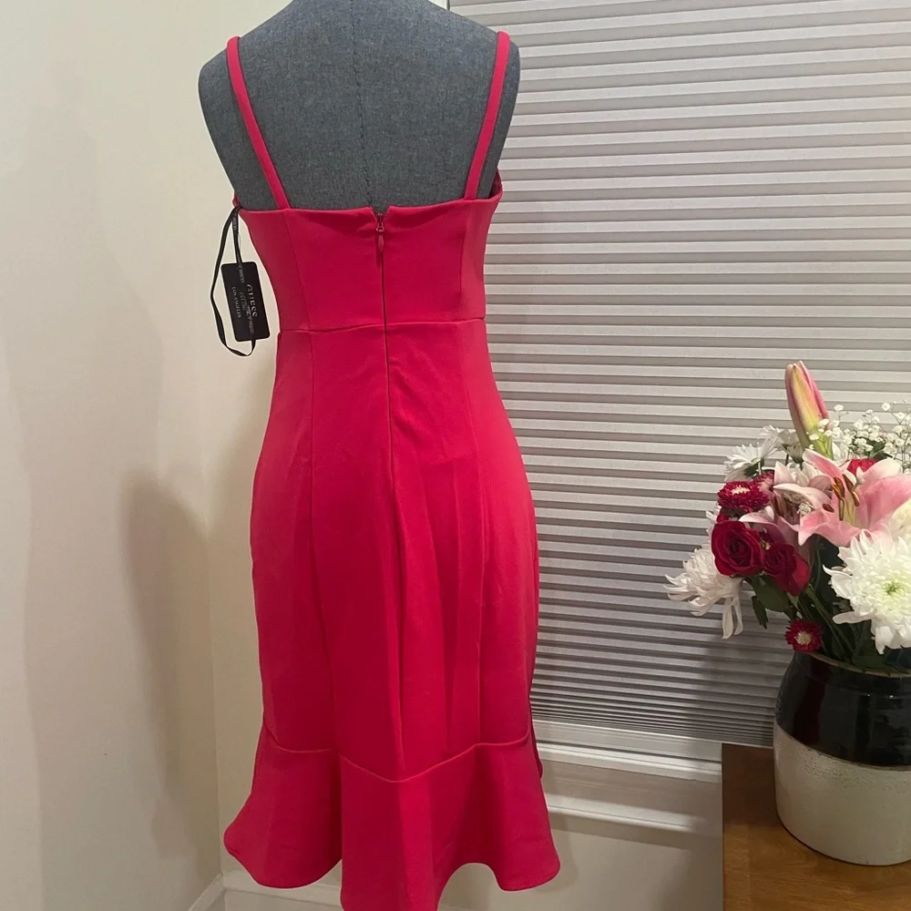 Guess Vibrant Red Mini Dress - Picture 2 of 4